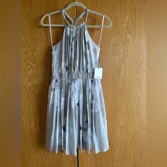 Calvin Klein Dresses & Skirts - Calvin Klein Halter Fully Lined Cocktail Dress NWT